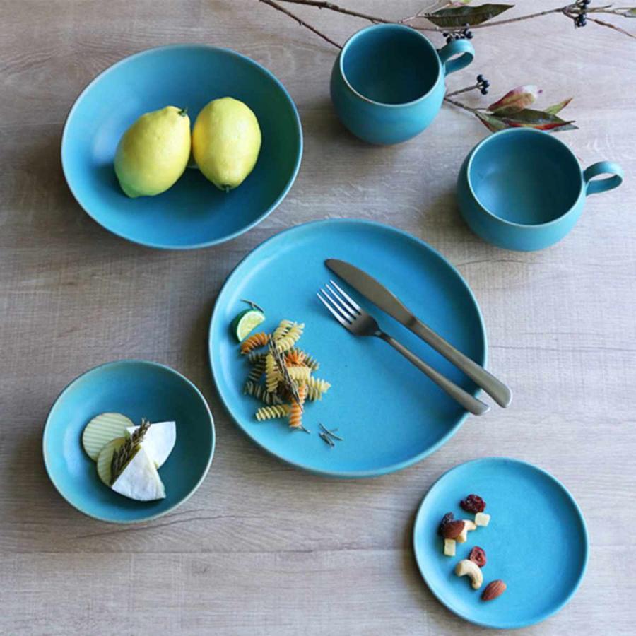 スープカップ 390ml Blueシリーズ 陶器 食器 笠間焼 日本製 （ スープ