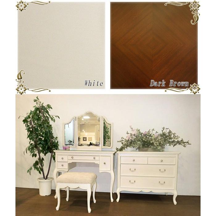 猫脚 姫系 チェスト タンス 収納 クラシック ホワイト エレガント