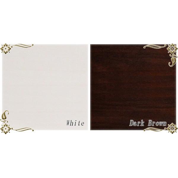 セミダブルベッド クラシック調 猫脚 フルール 約幅130cm （ ベッド