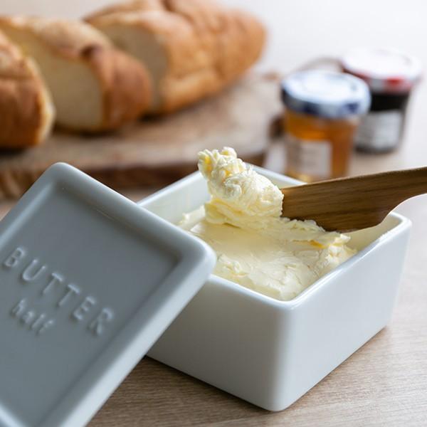 □在庫限り・入荷なし□ バターケース ハーフサイズ ロロ LOLO 白磁製