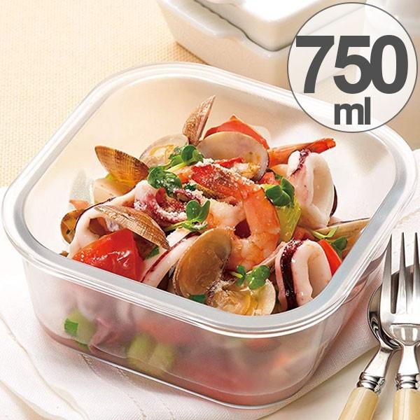 セラベイク 耐熱ガラス スクエアロースター L 蓋付き 750ml （ Cera