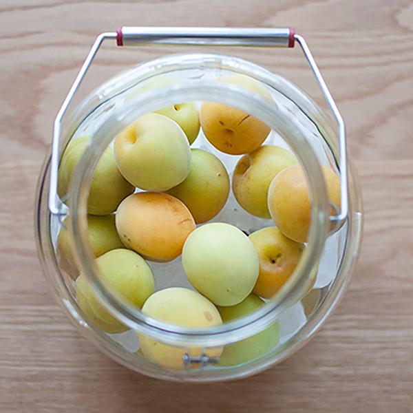 ADERIA 梅酒びん 復刻梅びん 3L ガラス製 レードル付き （ 梅酒