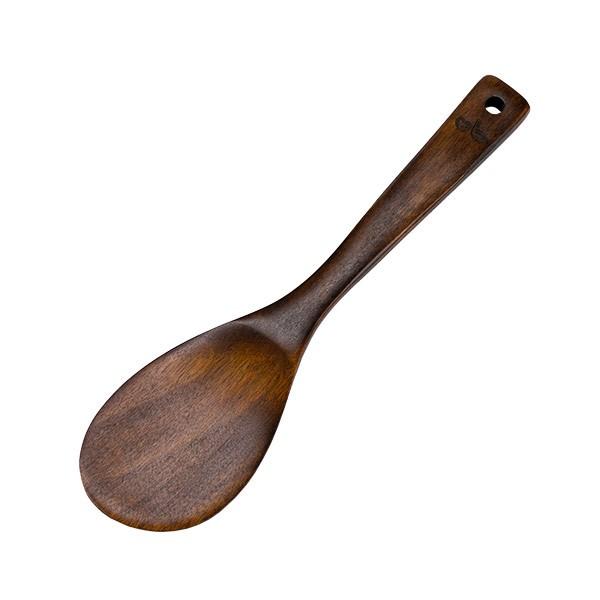 しゃもじ2個セット 漆塗装 しゃもじ 漆塗り ロングしゃもじ 24cm 木製 （ 木製しゃもじ 天然木