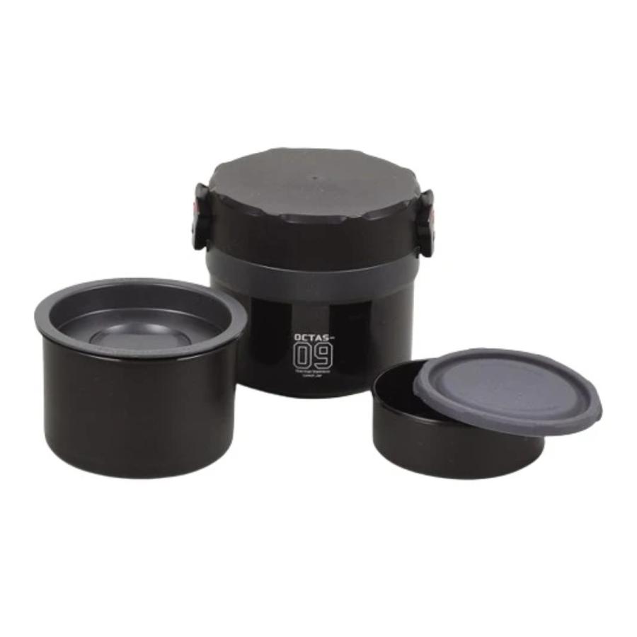 ステンレス製 保温弁当箱 ハンドル付き*9 パール金属 保温弁当箱 オクタス ステンレスランチジャー 580ml