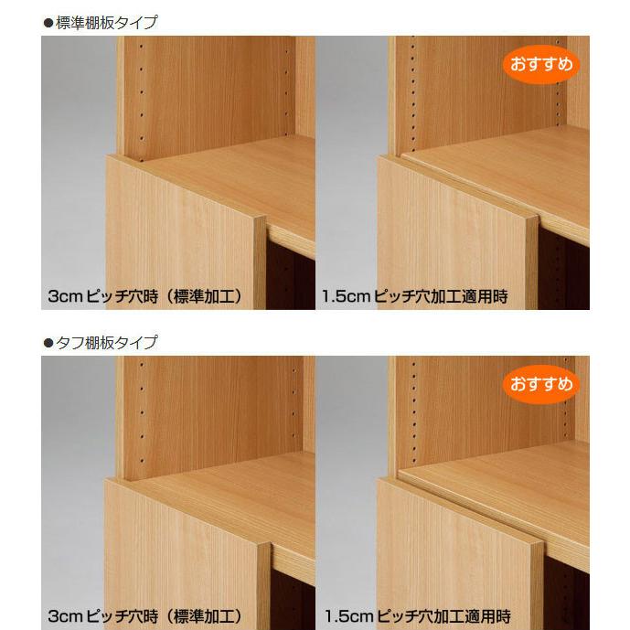 専用扉 オーダー本棚用 ラインハンドル扉 高さ70cm用 幅25〜44cm 片