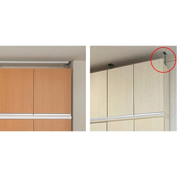 専用扉 オーダー本棚 上置き棚用 ラインハンドル扉 Type47 幅45〜59cm