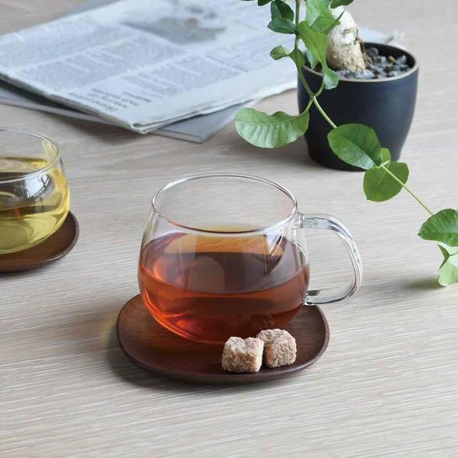 KINTO（キントー） UNITEA コースター 115×115mm ウォールナット