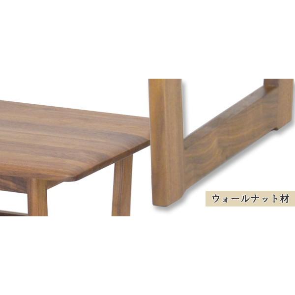 80φ ウォールナット無垢 折り畳みカフェテーブル
