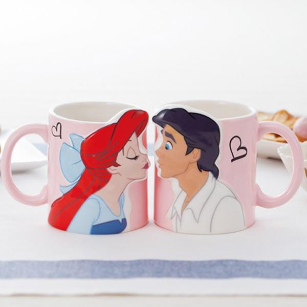 Disney（ディズニー） マグカップ ペア アリエル エリック リトル