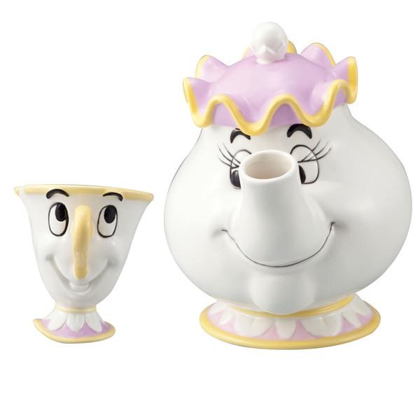 Disney（ディズニー） ティーポット カップ セット 美女と野獣 急須