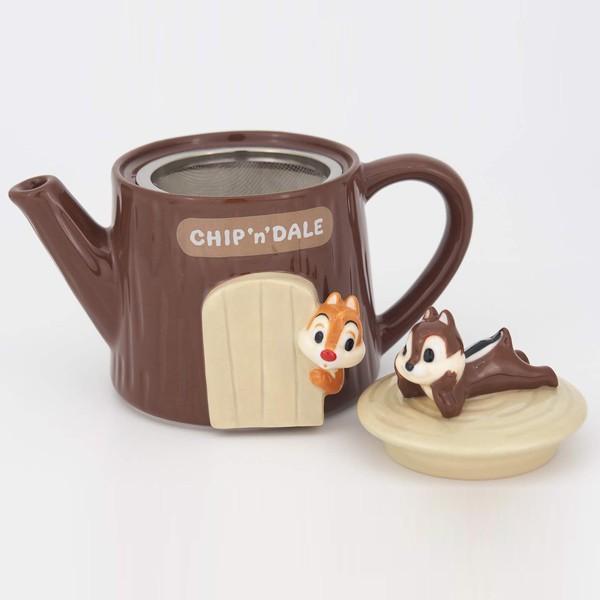 Disney（ディズニー） ティーポット チップ&デール 350ml 急須 陶器