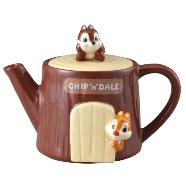 Disney（ディズニー） ティーポット チップ&デール 350ml 急須 陶器