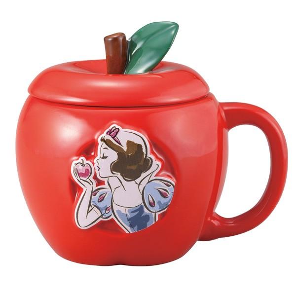 Disney（ディズニー） マグカップ 白雪姫 りんごマグ 250ml フタ付