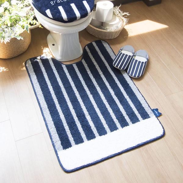 ロングトイレマット salut cat 80ｘ60cm （ トイレ マット トイレ用品 ）｜livingut｜06