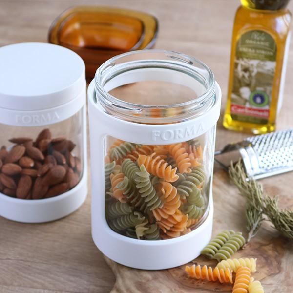 保存容器 フォルマ 調味料ポット 470ml 計量スプーン付き 5個セット