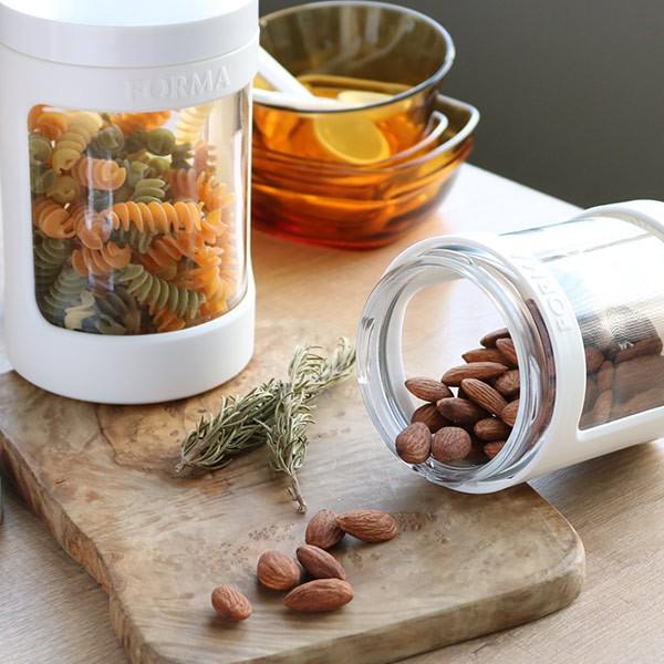 保存容器 フォルマ 調味料ポット 470ml 計量スプーン付き 5個セット