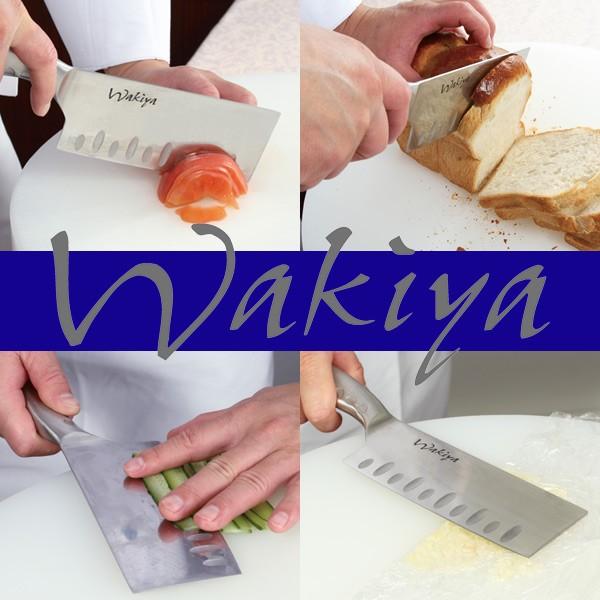 貝印 包丁 脇屋友詞 Wakiya 中華包丁 16.5cm 羽カバー付き （ 料理包丁