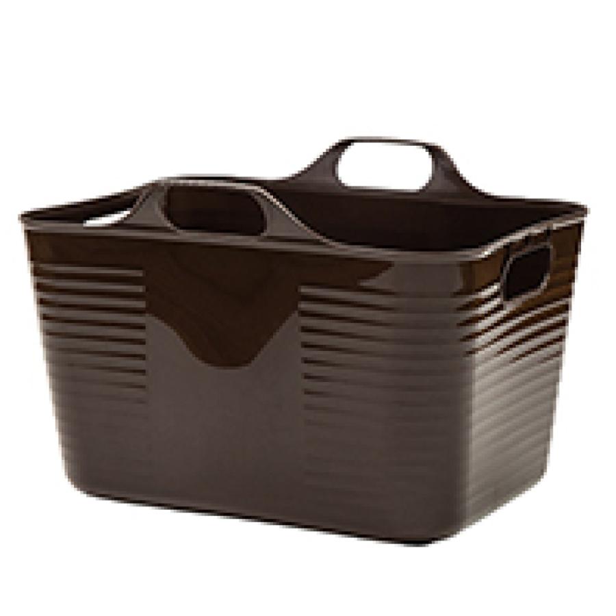 バスケット 持ち手付き 幅47.8×奥行31.7×高さ30.6cm ハッピーバケット