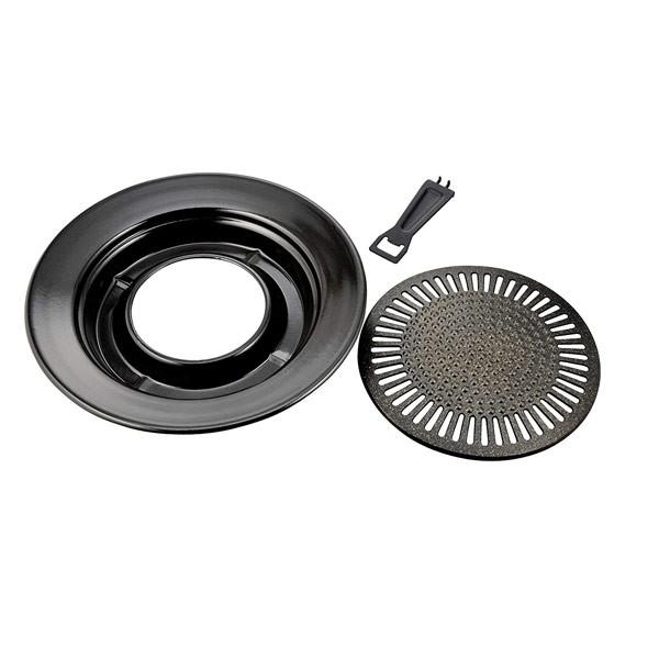 和平フレイズ 焼き肉プレート 丸型 30cm 鉄製 ガス火専用 （ グリル