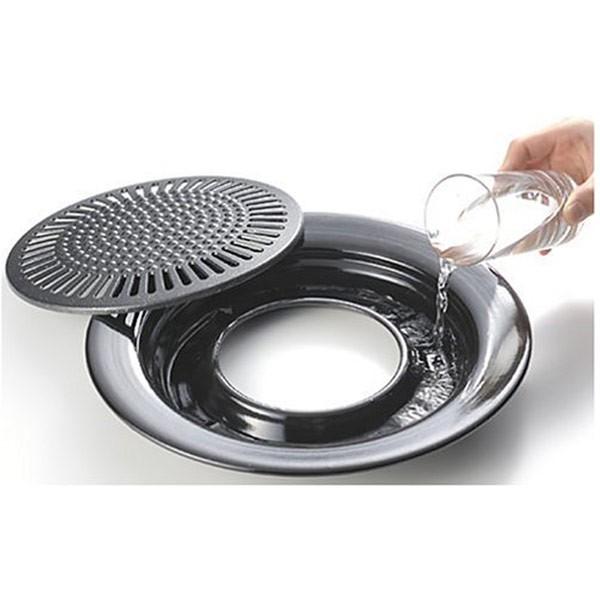 和平フレイズ 焼き肉プレート 丸型 30cm 鉄製 ガス火専用 （ グリル