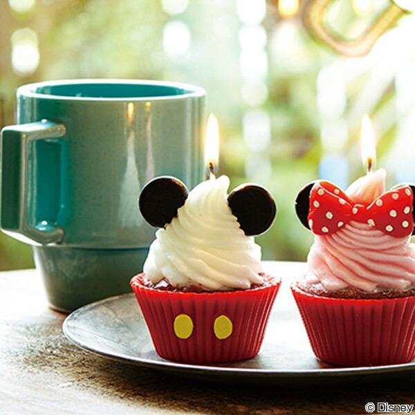 キャンドル ろうそく ディズニー カップケーキキャンドル ミッキー ローソク ロウソク スイーツキャンドル リビングート ヤフー店 通販 Yahoo ショッピング
