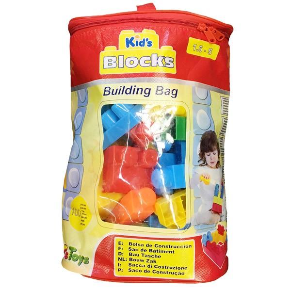 在庫限り 入荷なし 積み木 ブロック おもちゃ 100ピース 大きい プラスチック つみき 知育 玩具 知育玩具 100 ピース 子供 リビングート ヤフー店 通販 Yahoo ショッピング