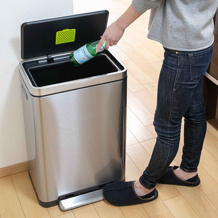 EKO ゴミ箱 45L Xキューブステップビン ペダル （ イーケーオー