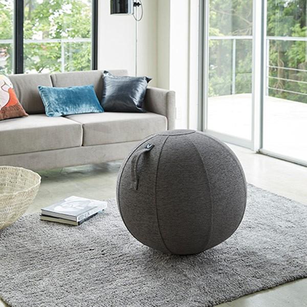 バランスボール シッティングボール ルノラ シェニール Vivora Sitting Ball Luno Chenille 65cm （ エクササイズボール ヨガボール ジムボール ）｜livingut｜09