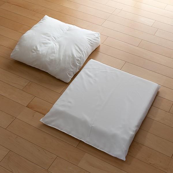 足クッション フットピロー 洗えるカバー付 日本製 50×60cm （ 足枕 足