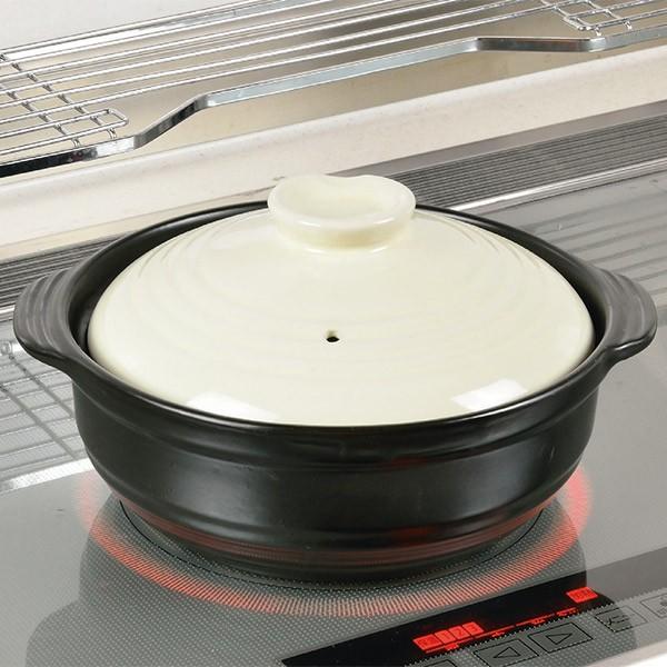 土鍋 Ih対応土鍋 6号 Ih対応 ガス火対応 どなべ 卓上鍋 おすすめ リビングート Paypayモール店 通販 Paypayモール