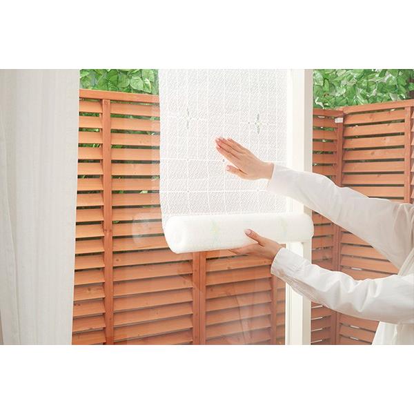 断熱シート 2枚入り 幅45×丈220cm マドピタシート ステンドガラス