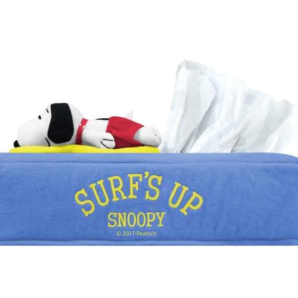 SNOOPY（スヌーピー） ティッシュケース サーフィン （ ティッシュ
