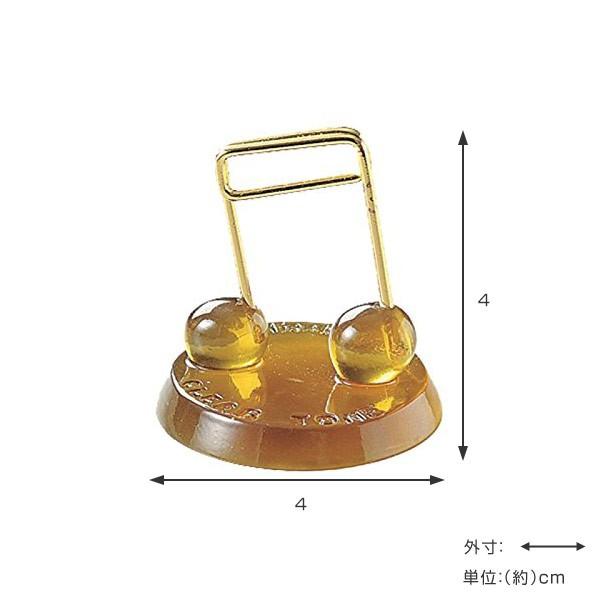 カードスタンド 16分音符 メモクリップ メモホルダー アンティーク