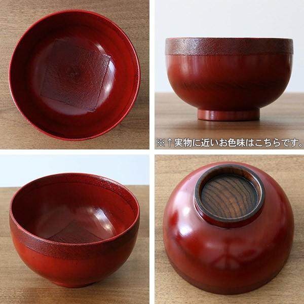 どんぶり 木製 500ml 布張り丼 漆 丼 天然木 食器 同色6個セット （ 汁
