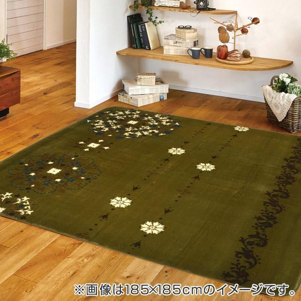 ラグ 厚手 3畳 200×250cm 床暖 ホットカーペット対応 ラグマット