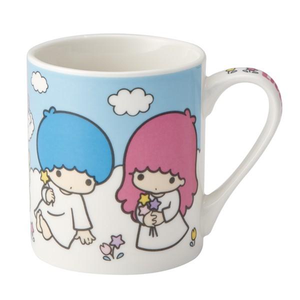 サンリオ　キキララ　キャンドル　ローズの香り　マグカップ　2009年製 sanrio（サンリオ） マグカップ 240ml リトルツインスターズ キキララ