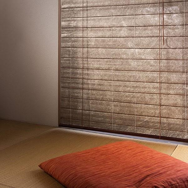 和風 ロールスクリーン オーダーメイド 幅141〜160×高さ216〜250cm 風