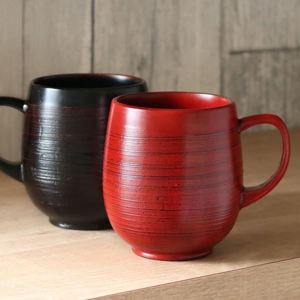 朱色の漆のカップ　2個セット 朱色の漆のカップ 2個セット 輪島塗 フリーカップ -無地- [内面朱色