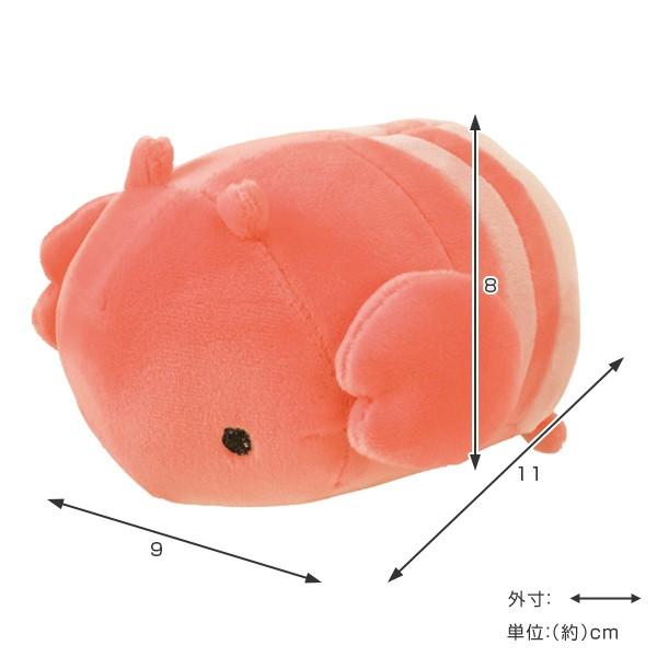 ピンクロブスター型ぬいぐるみ 約30cm  □在庫限り・入荷なし□ ぬいぐるみ マスコット マシュマロアニマル