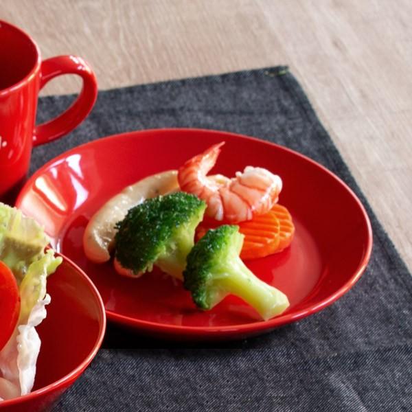 プレート 17cm 箸休め 中皿 陶器 食器 日本製 （ 食洗機対応 お