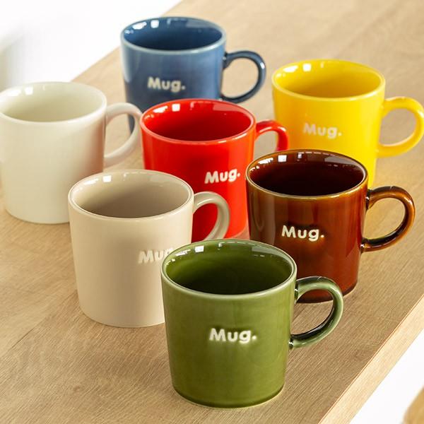 マグカップ 240ml 箸休め コップ 陶器 食器 日本製 （ 電子レンジ対応