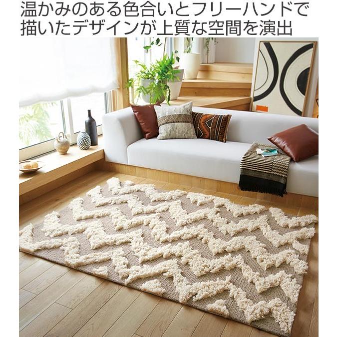 送料無料 ラグ カーペット ラグマット 140×200cm ホットカーペット7