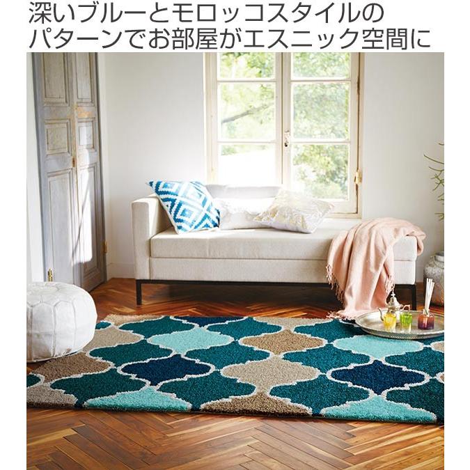 【モロッコヴィンテージネイビーラグ】新品　即購入OK モロッコラグ「ボシャルウィット」ネイビーブルー,RBO49サステナブルな