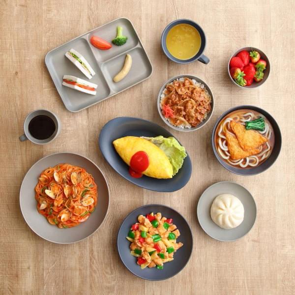 プレート 26cm カレー＆パスタ SEE プラスチック 食器 日本製 同色5枚