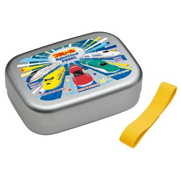 スケーター お弁当箱 アルミ製 プラレール 370ml 子供 （ アルミ弁当箱