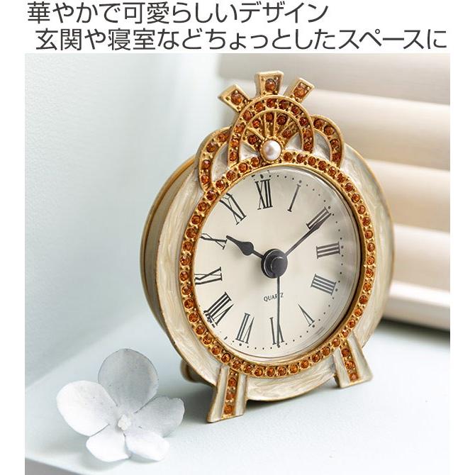 置き時計 ミニサイズ アナログ 卓上 テーブルクロック （ 置時計 時計