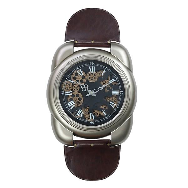 掛け時計 ギアクロック Gear Clock 幅45cm 腕時計デザイン （ 壁掛け