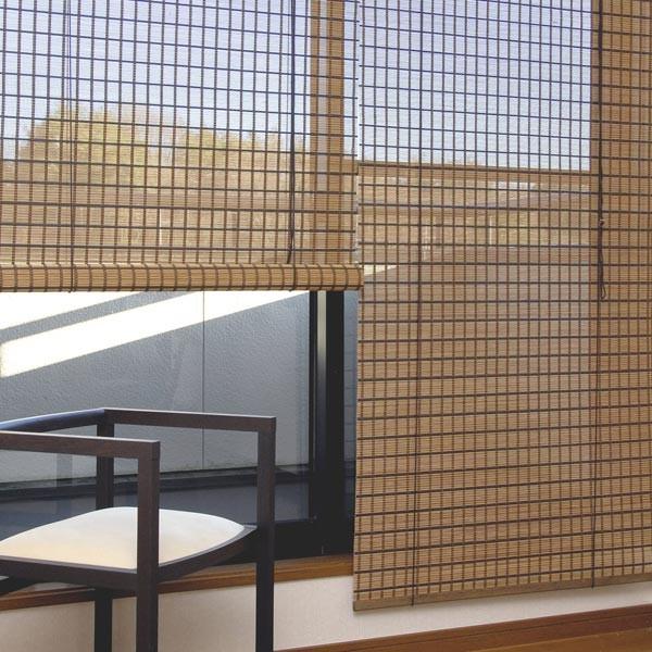 ロールスクリーン バンブースクリーン サイズオーダー 幅40〜60×高さ