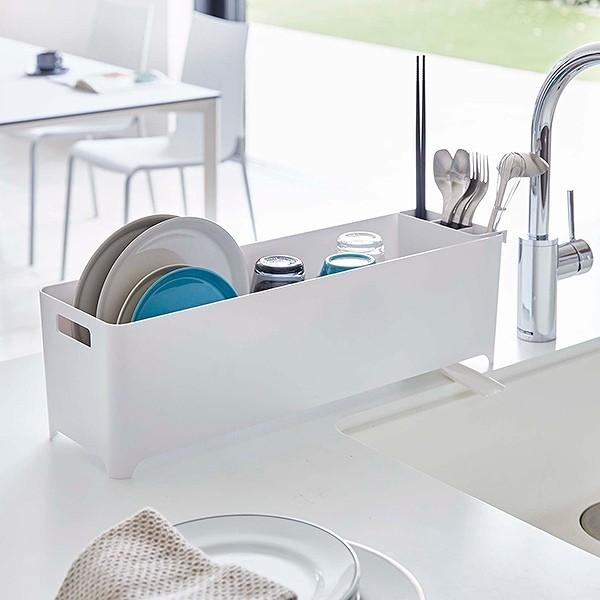 今季も再入荷 水切りカゴ スリム ロング シンク上 水切りバスケット Tower タワー 山崎実業 水切りかご 水切りラック おしゃれ おすすめ 3 300円 Whitesforracialequity Org