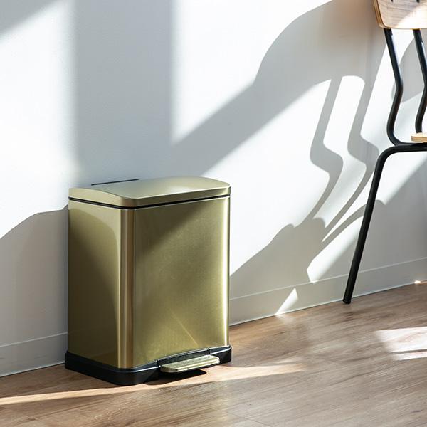 OPUS（オーパス） ゴミ箱 12L JAVA Lase ステンレス ペダル （ ごみ箱